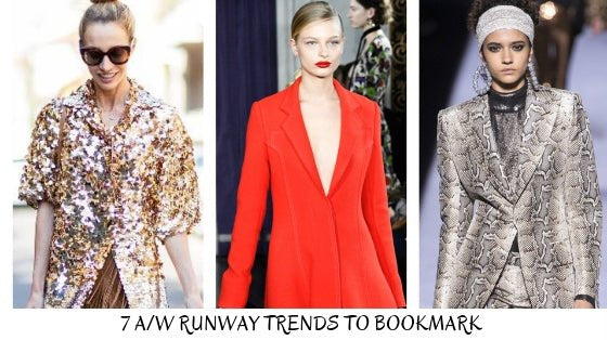 7 A/W Runway Trends to Bookmark - Ciceroni