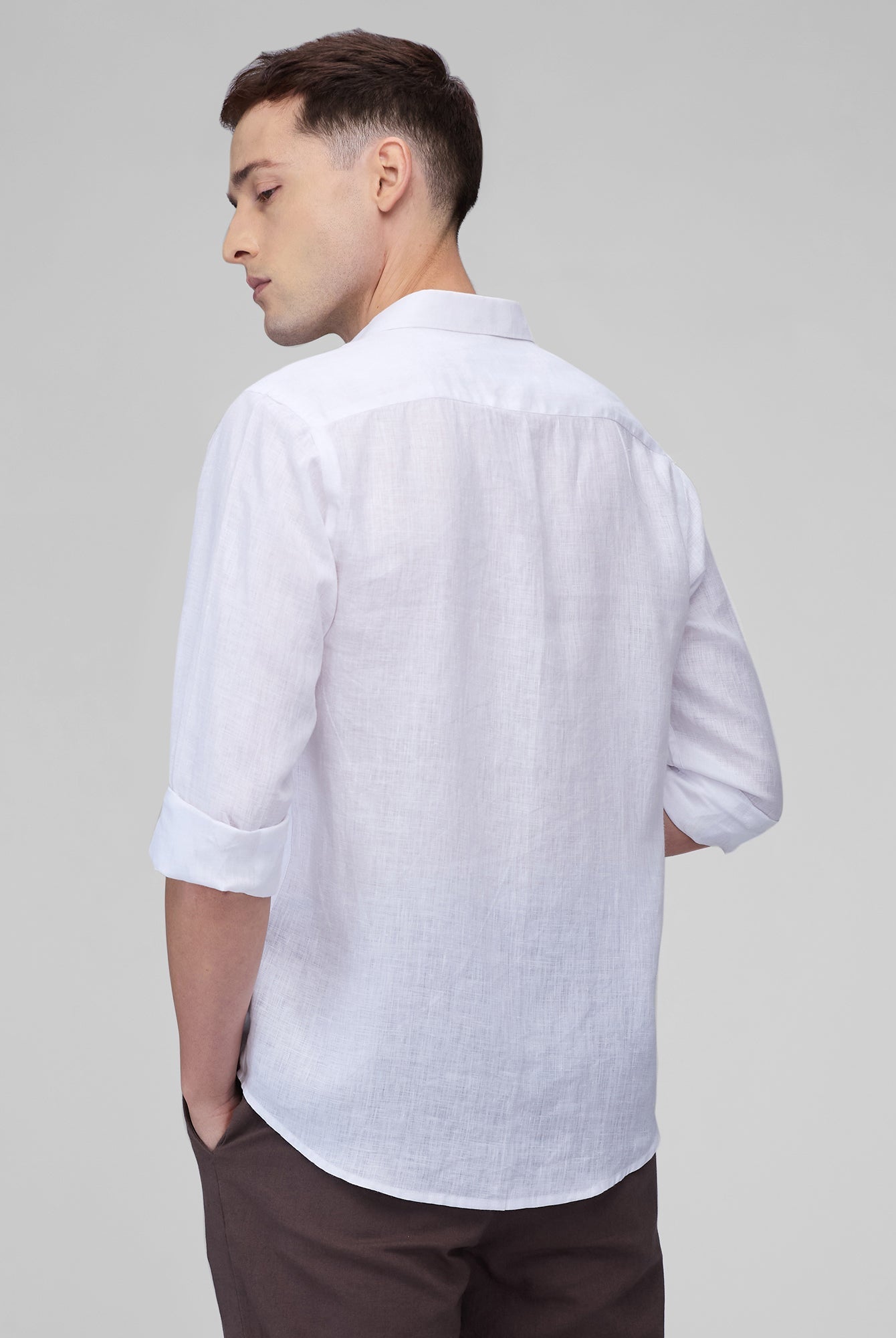100% Linen Classic Shirt - CiceroniMen Shirtsbhrāta