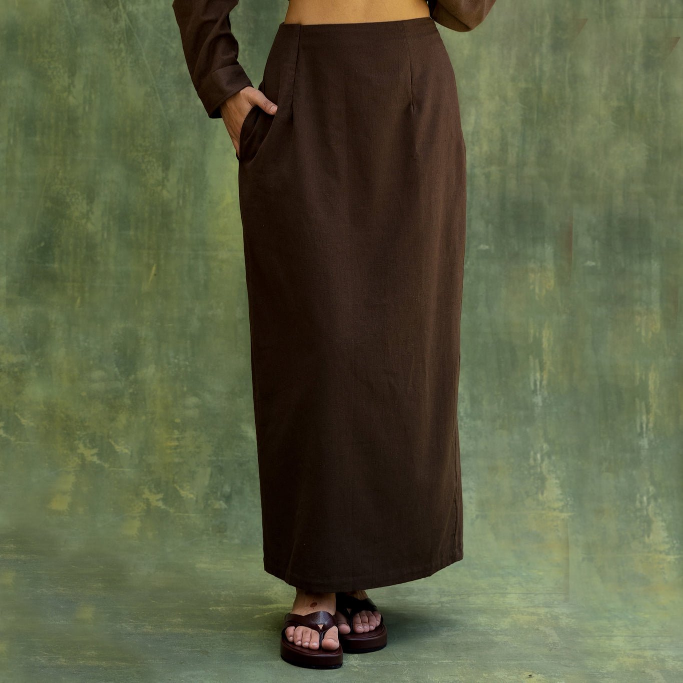 Abby Brown Skirt - CiceroniSkirtDoodlage