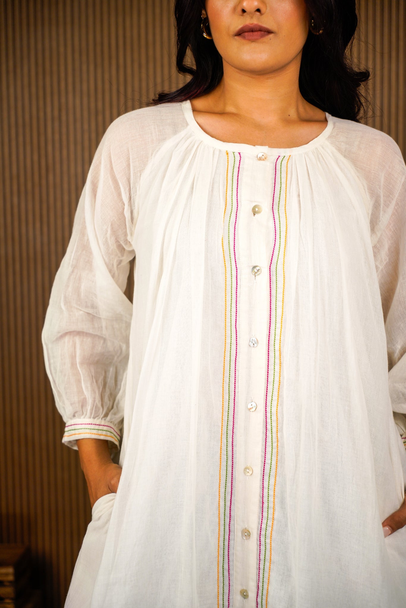 Abha Dress with Pants Set - CiceroniKurta SetPrathaa