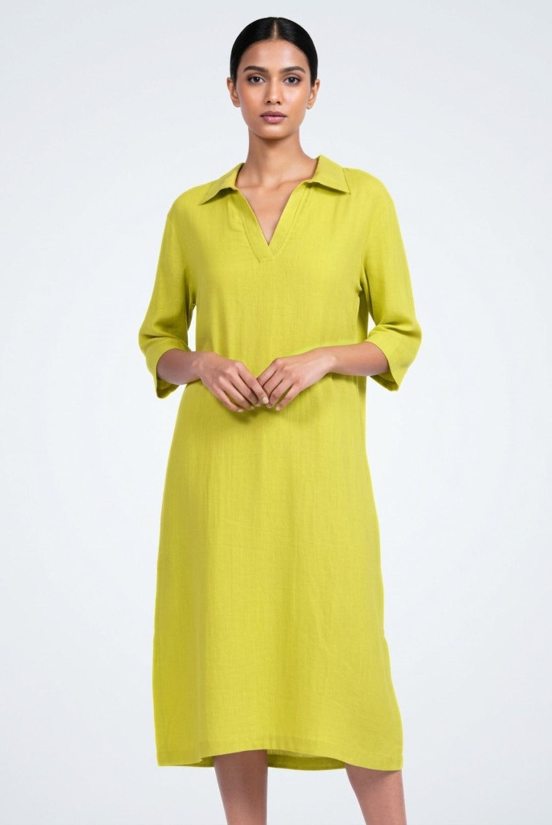 Accent Green Dress - CiceroniDressesSelfish Clarity