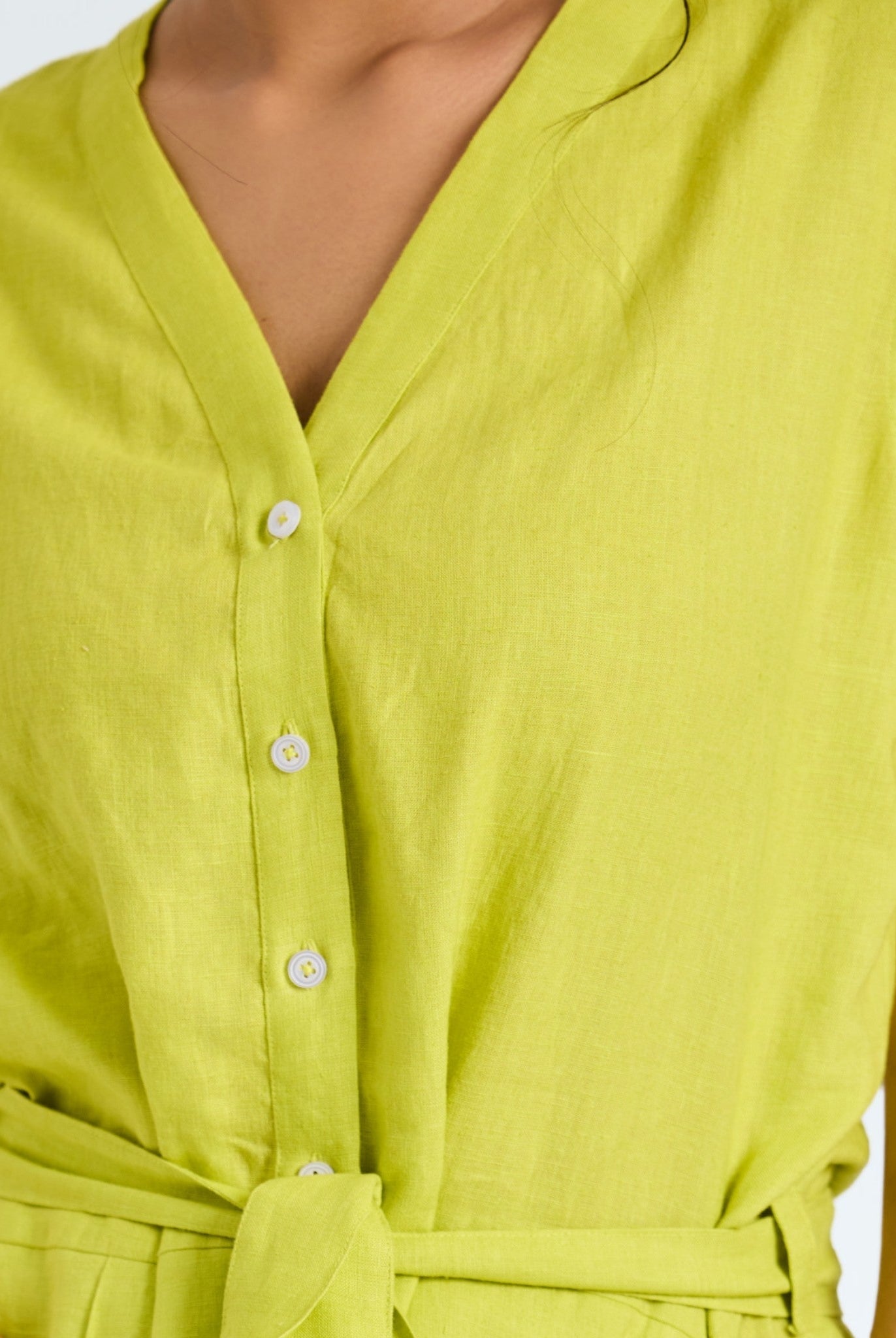 Accent Green Playsuit - CiceroniJumpsuitSelfish Clarity