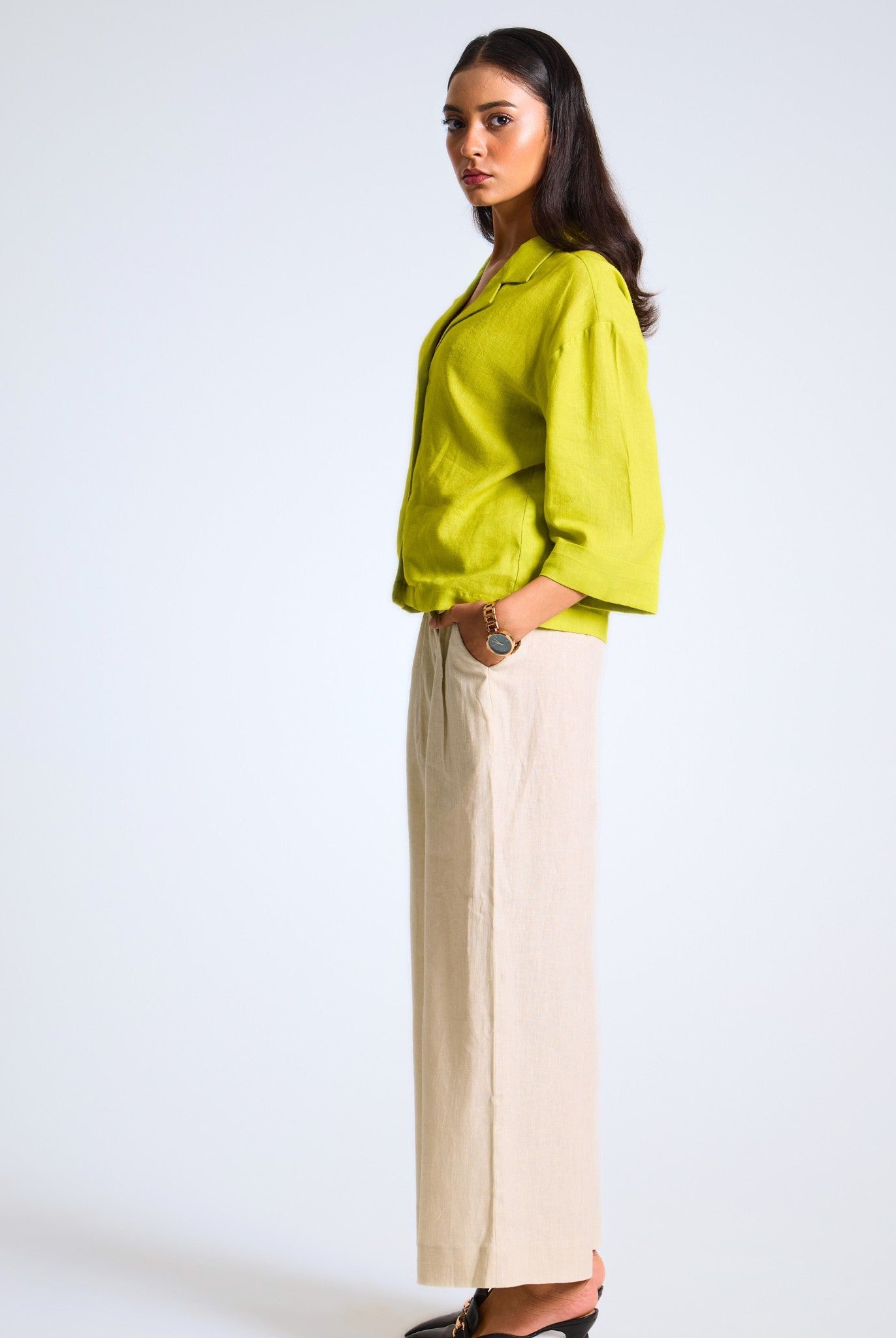 Accent Green Shirt - CiceroniWomen ShirtsSelfish Clarity
