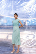 Accordion Mint Dress - CiceroniDressesBENNCH
