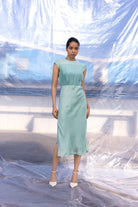 Accordion Mint Dress - CiceroniDressesBENNCH