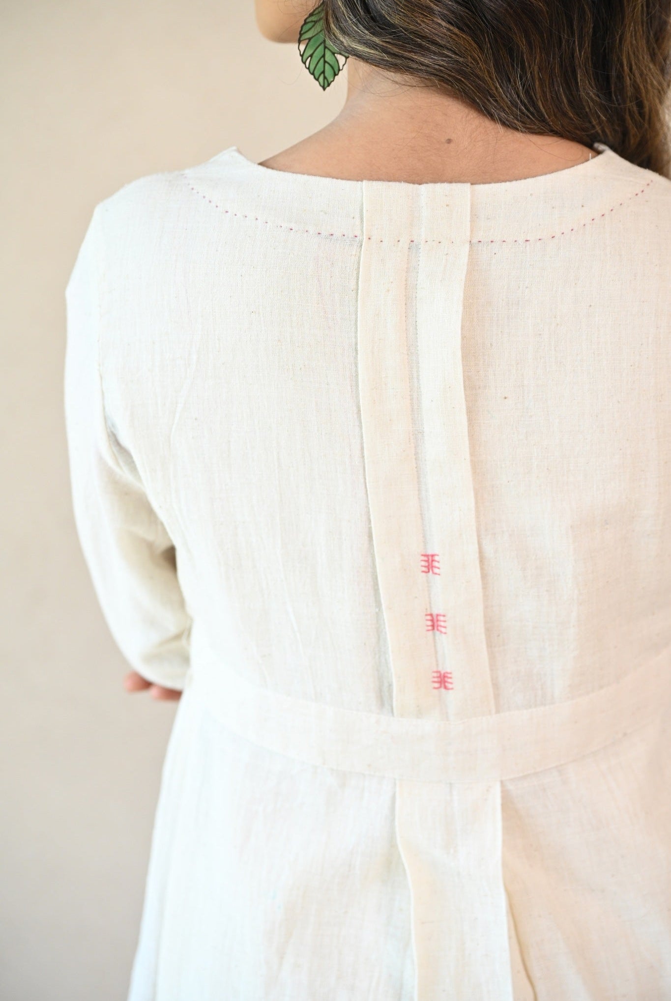 Aeris Shrug - Natural White - CiceroniJacketsRang by Rajvi