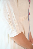 Aeris Shrug - Natural White - CiceroniJacketsRang by Rajvi