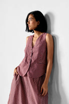 Afternoon Affair - Cotton Checks - CiceroniDressesPaeony