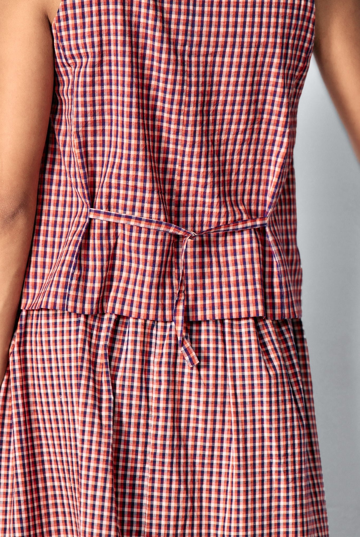Afternoon Affair - Cotton Checks - CiceroniDressesPaeony