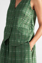 Afternoon Affair - Cotton Checks - CiceroniDressesPaeony