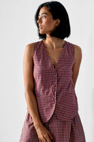 Afternoon Affair - Cotton Checks - CiceroniDressesPaeony