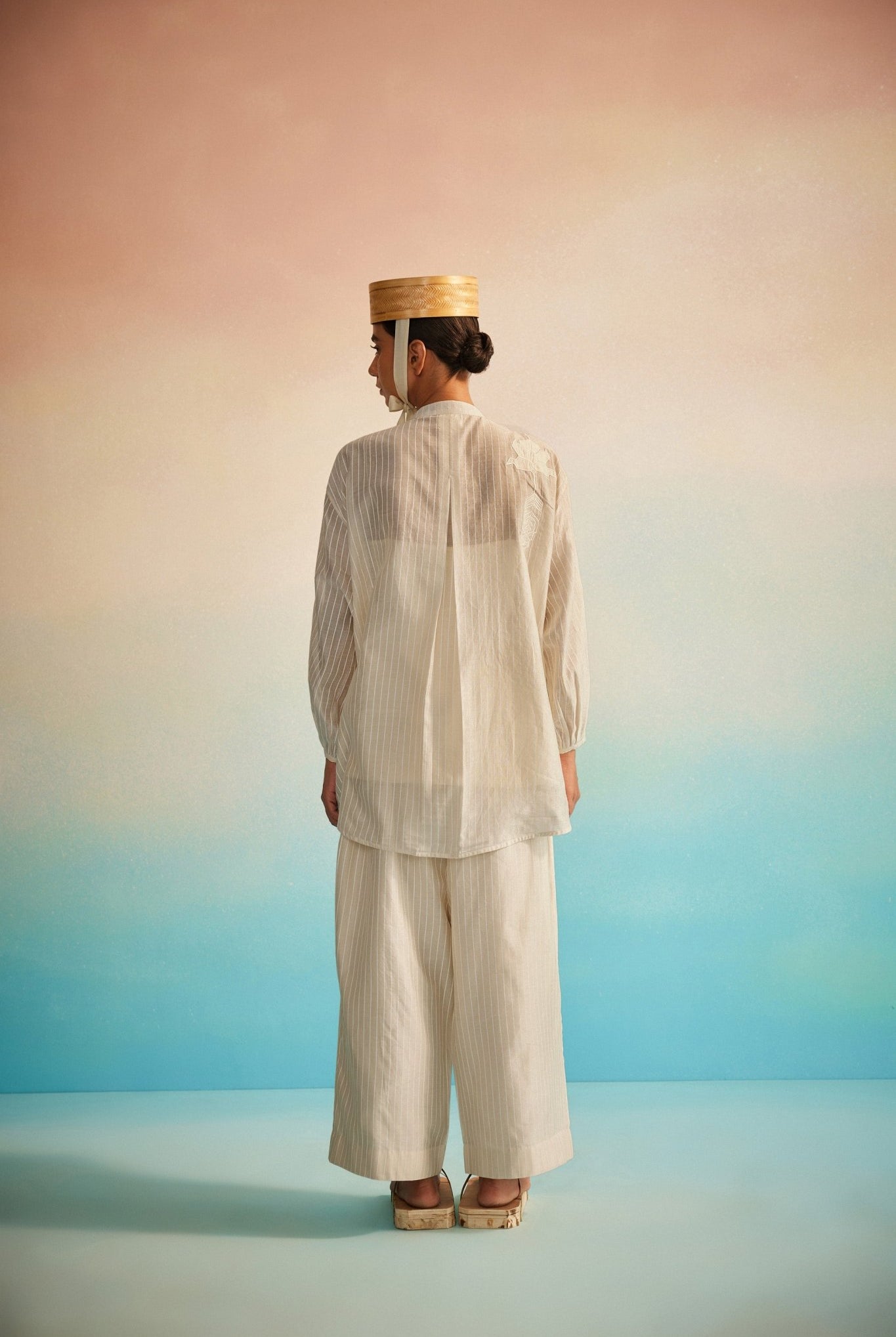 Akai Ito Mandarin Shirt Set - CiceroniCo - ord SetAhmev