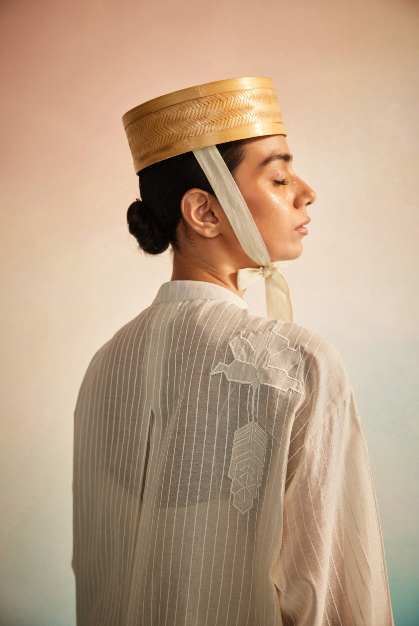 Akai Ito Mandarin Shirt Set - CiceroniCo - ord SetAhmev