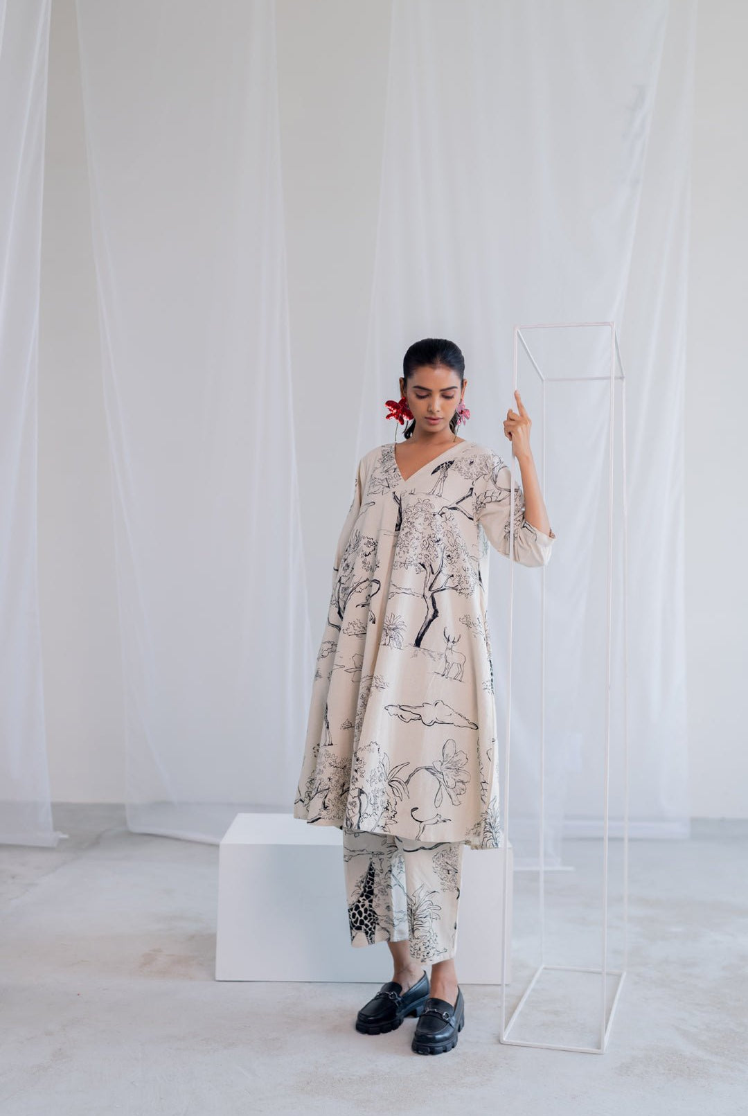 Alabaster Safari Kurta Set - CiceroniKurta Set, Everyday WearSilai Studio