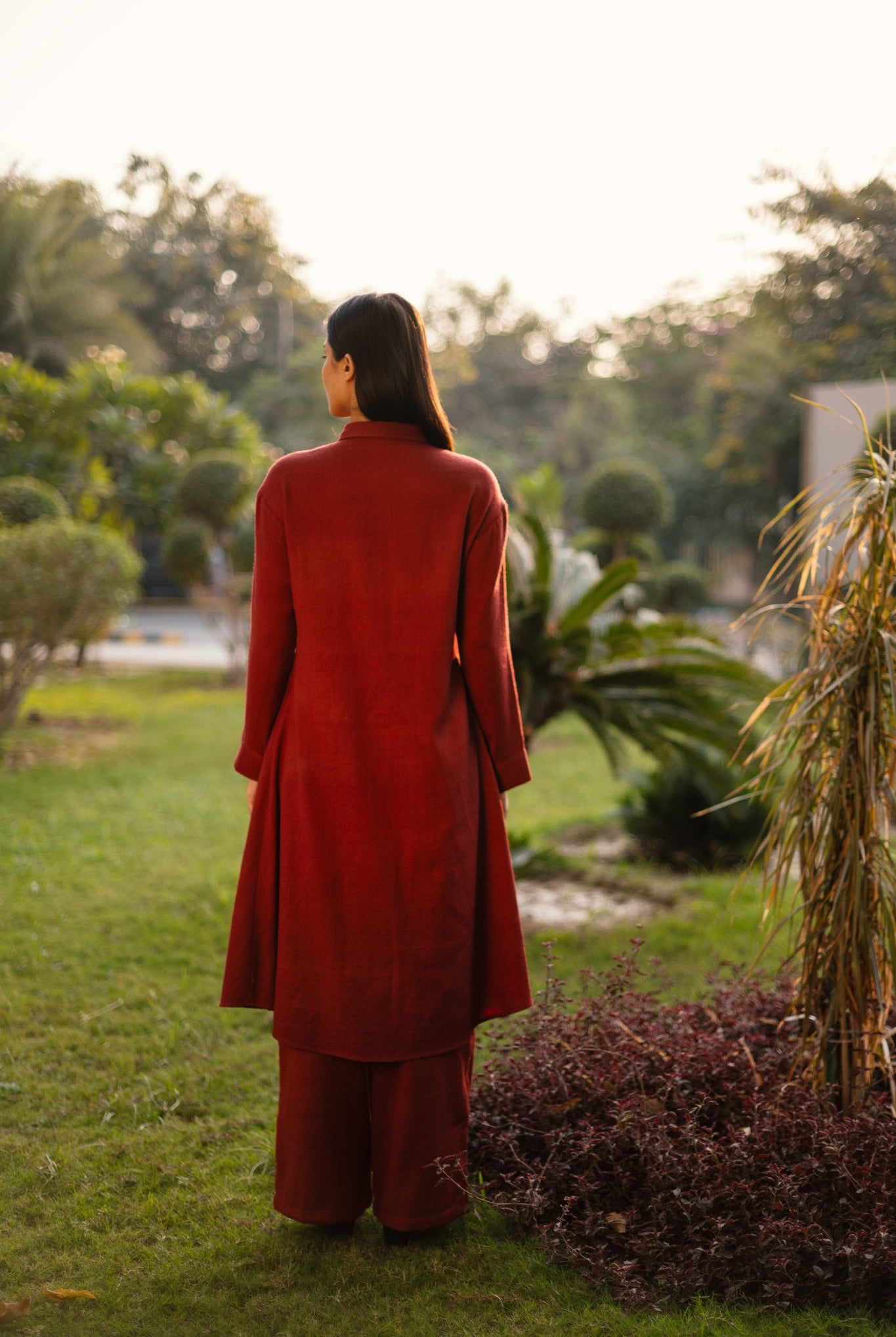 Aleeza Co - ord Set - Maroon - CiceroniCo - ord SetRAAS Life