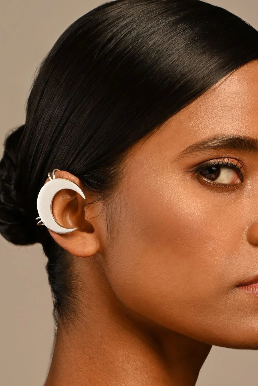 Alina Ear Cuff - Silver - CiceroniEarringsBatoki