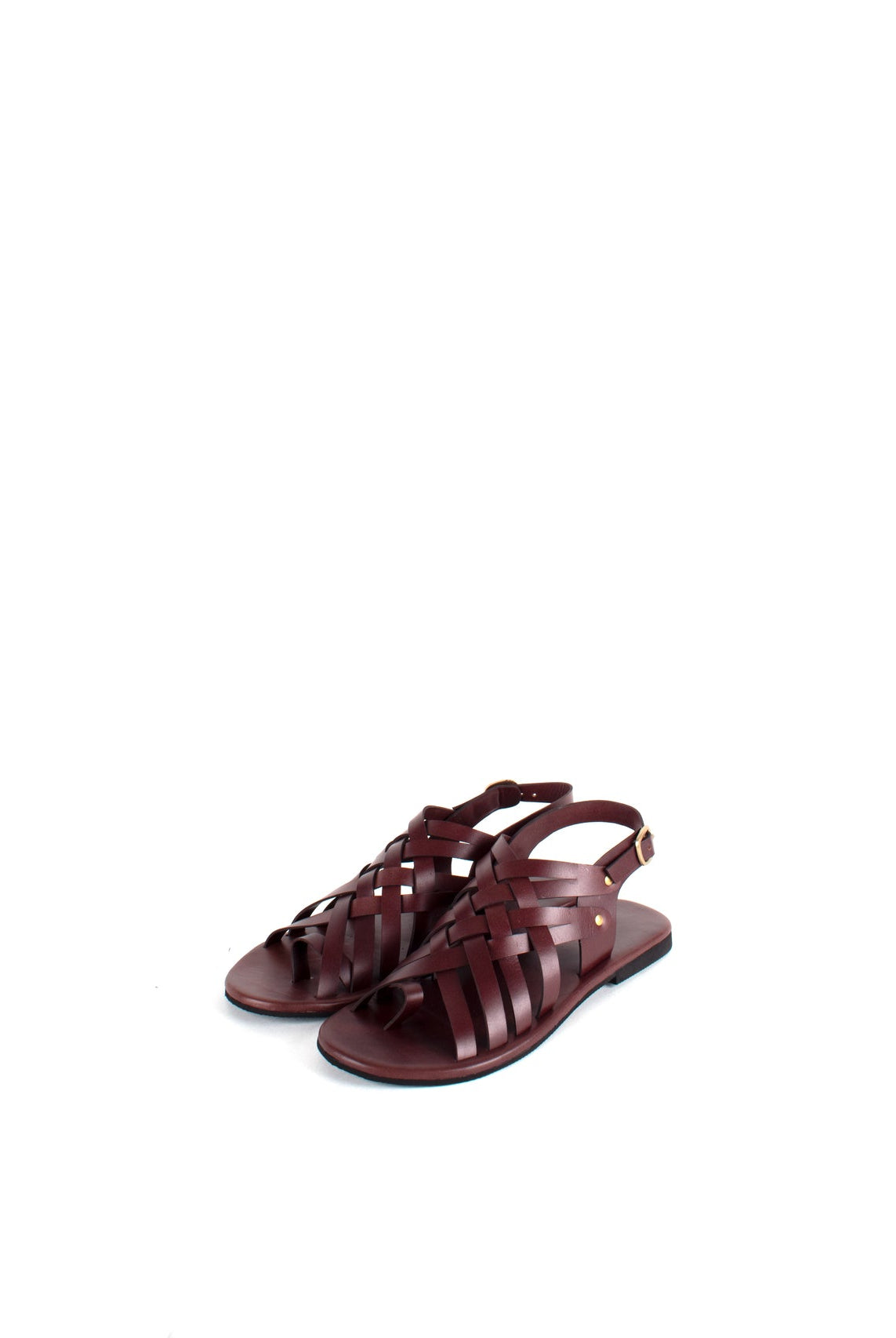 All - Strap Leather Men's Sandals - CiceroniSandalsSlomotion