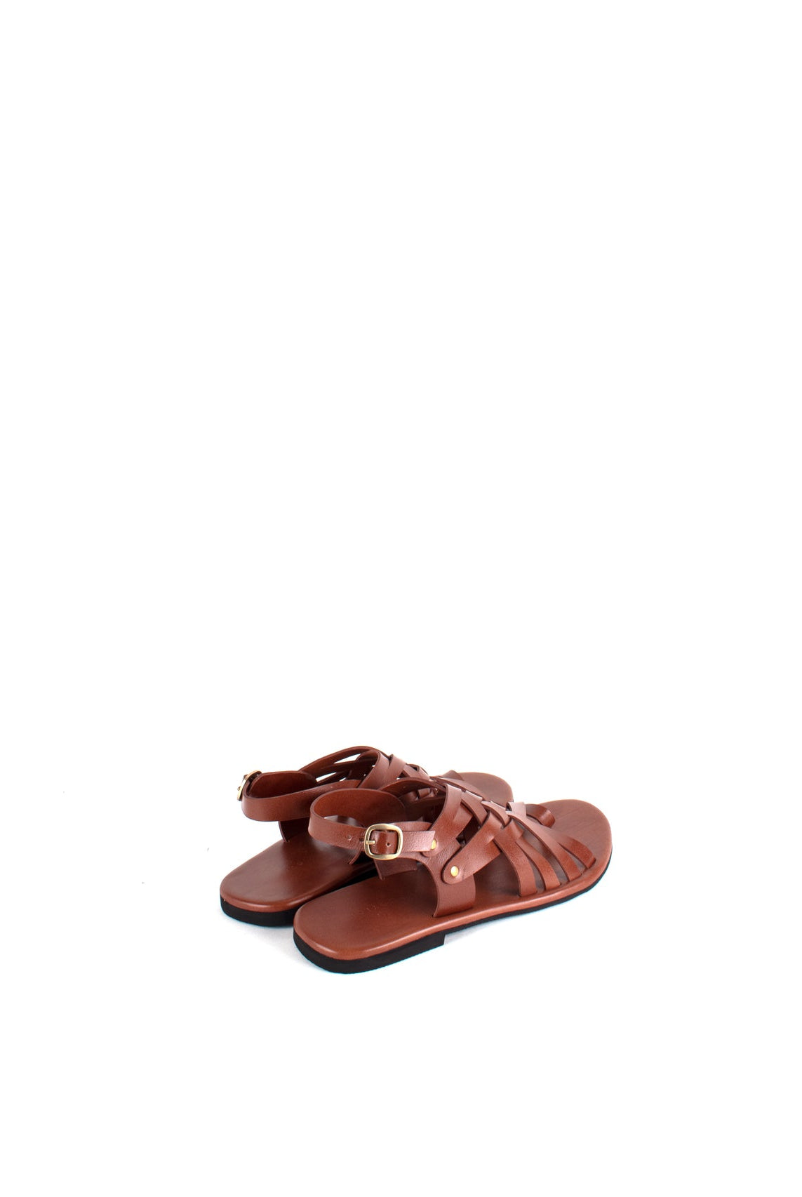 All - Strap Leather Men's Sandals - CiceroniSandalsSlomotion