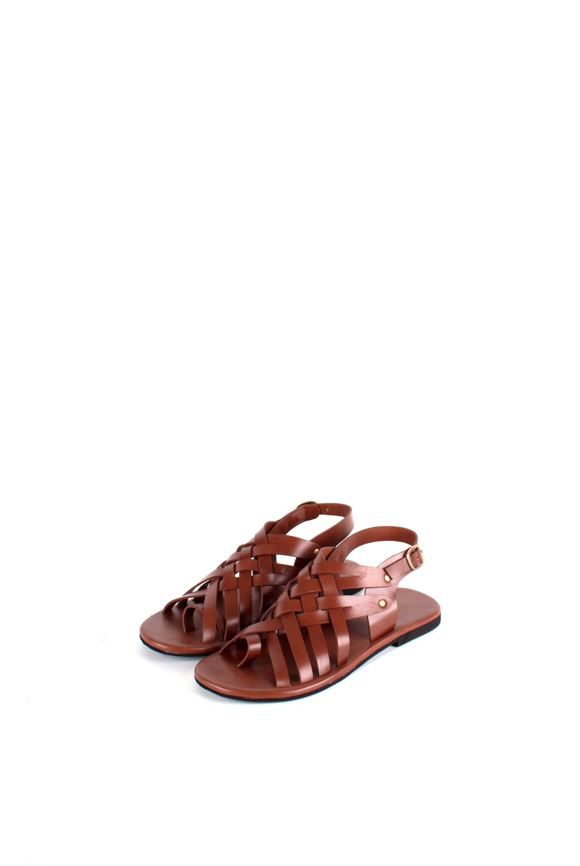 All - Strap Leather Men's Sandals - CiceroniSandalsSlomotion