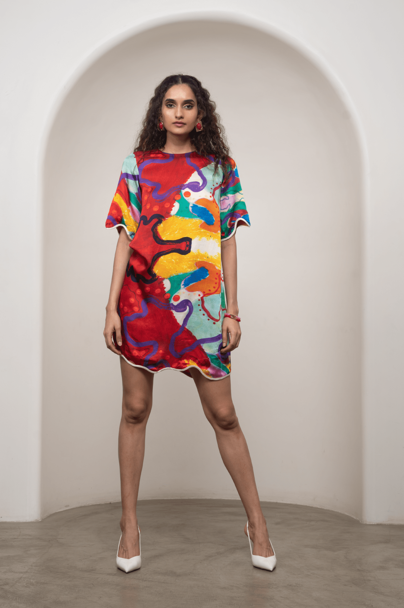 Alya Shift Dress - CiceroniDressesAdvait