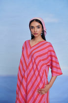 Amalfi Linen Dolman Kurta Set - CiceroniKurta SetSaphed