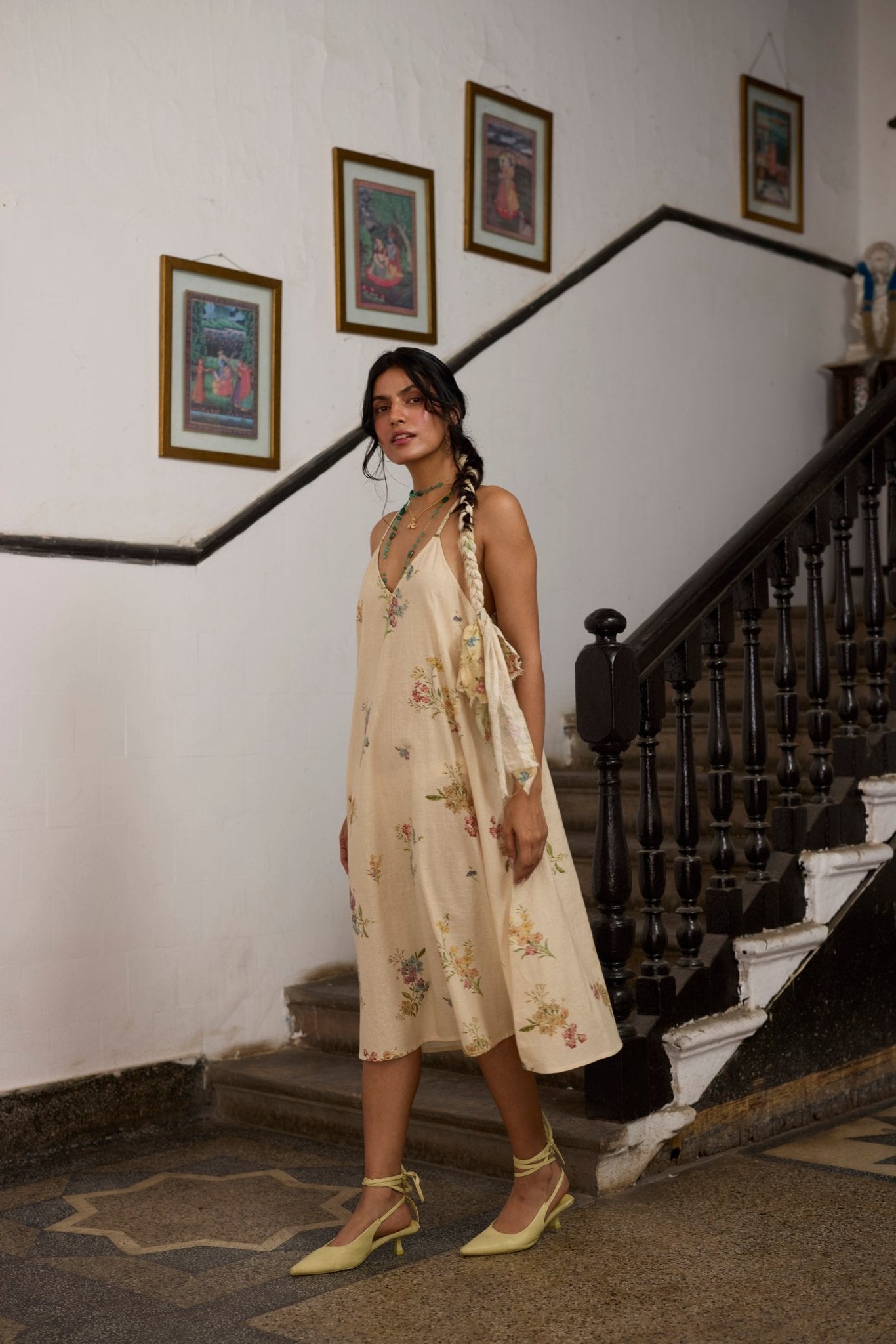 Amane Slip - Ecru - CiceroniDressesKhyati Rughani