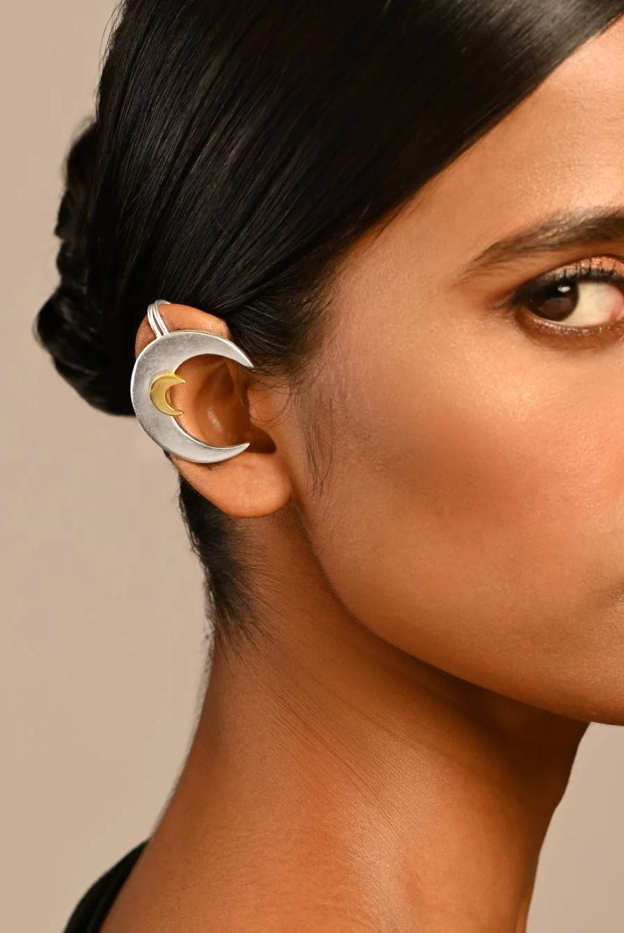 Amaris Ear Cuff - Silver - CiceroniEarringsBatoki