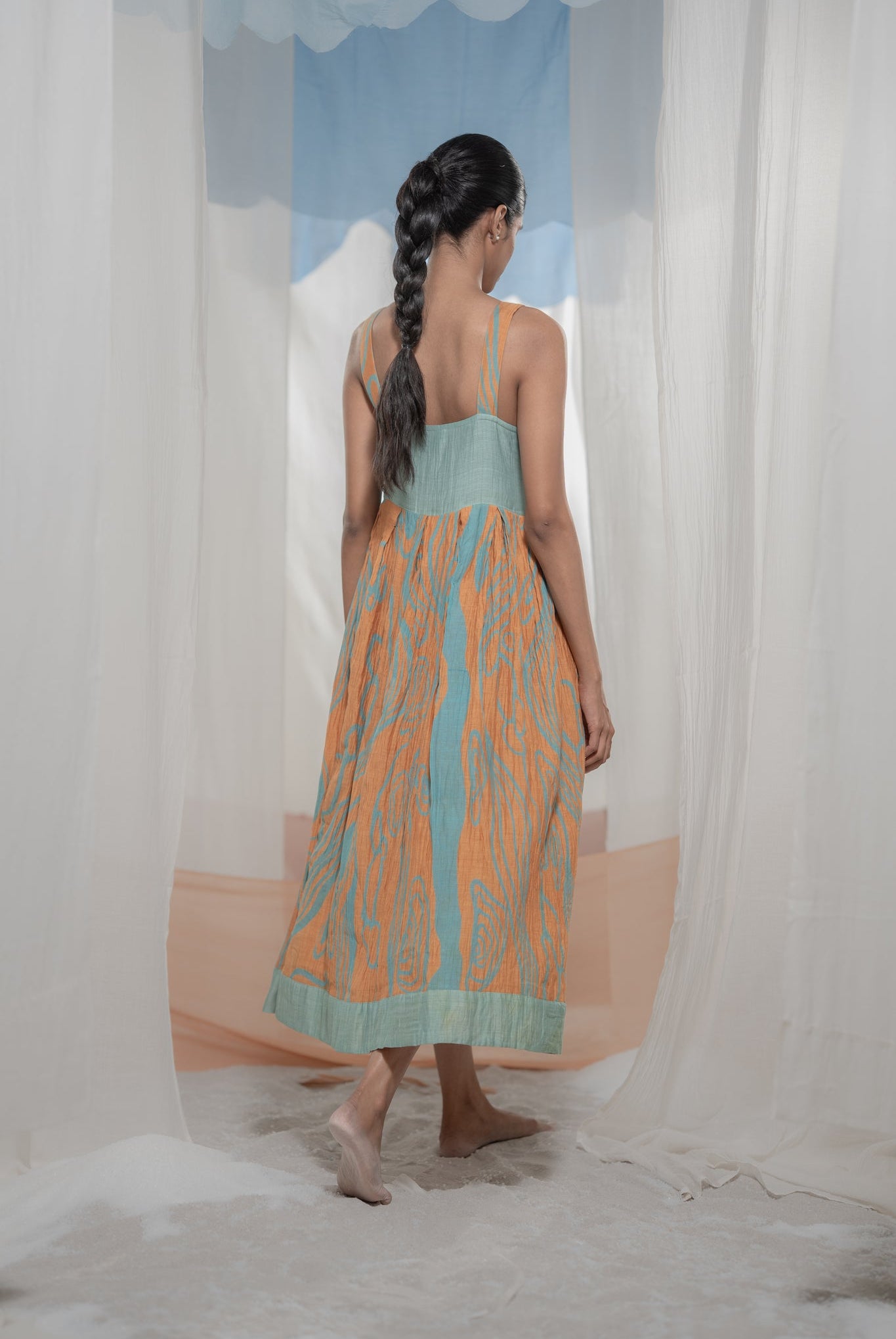 Amber Strappy Dress - CiceroniDressesAmoda - Essence Of India