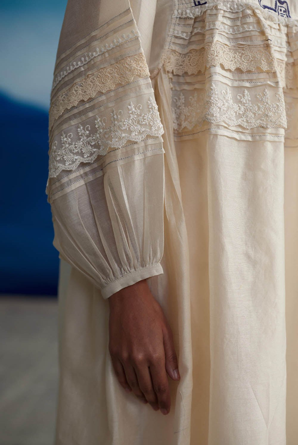 Ambretta Square Sleeve Dress - CiceroniDressesAhmev