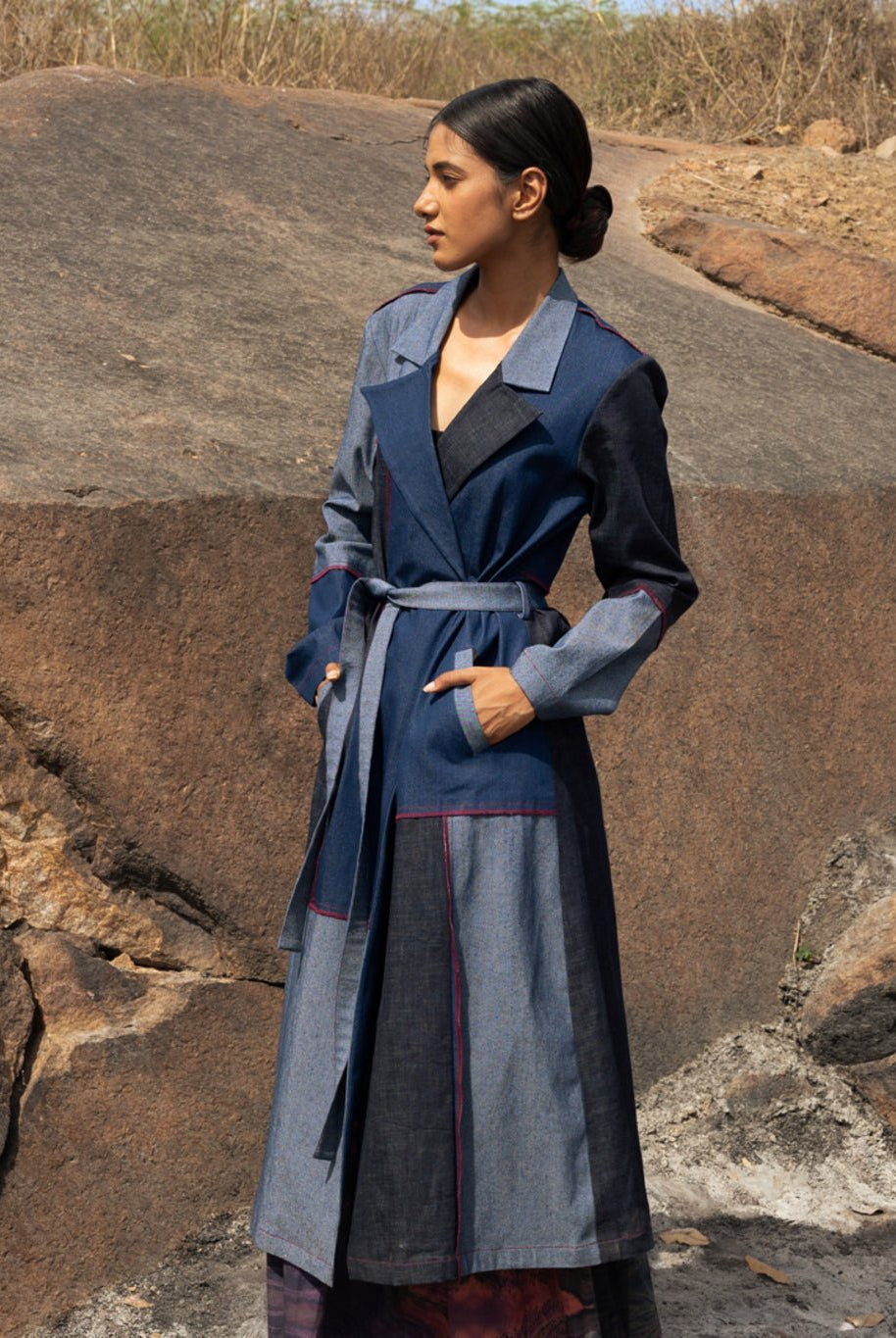 Amelia Denim Trench - CiceroniTrench CoatDoodlage