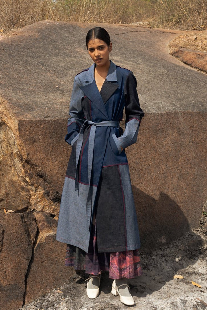 Amelia Denim Trench - CiceroniTrench CoatDoodlage