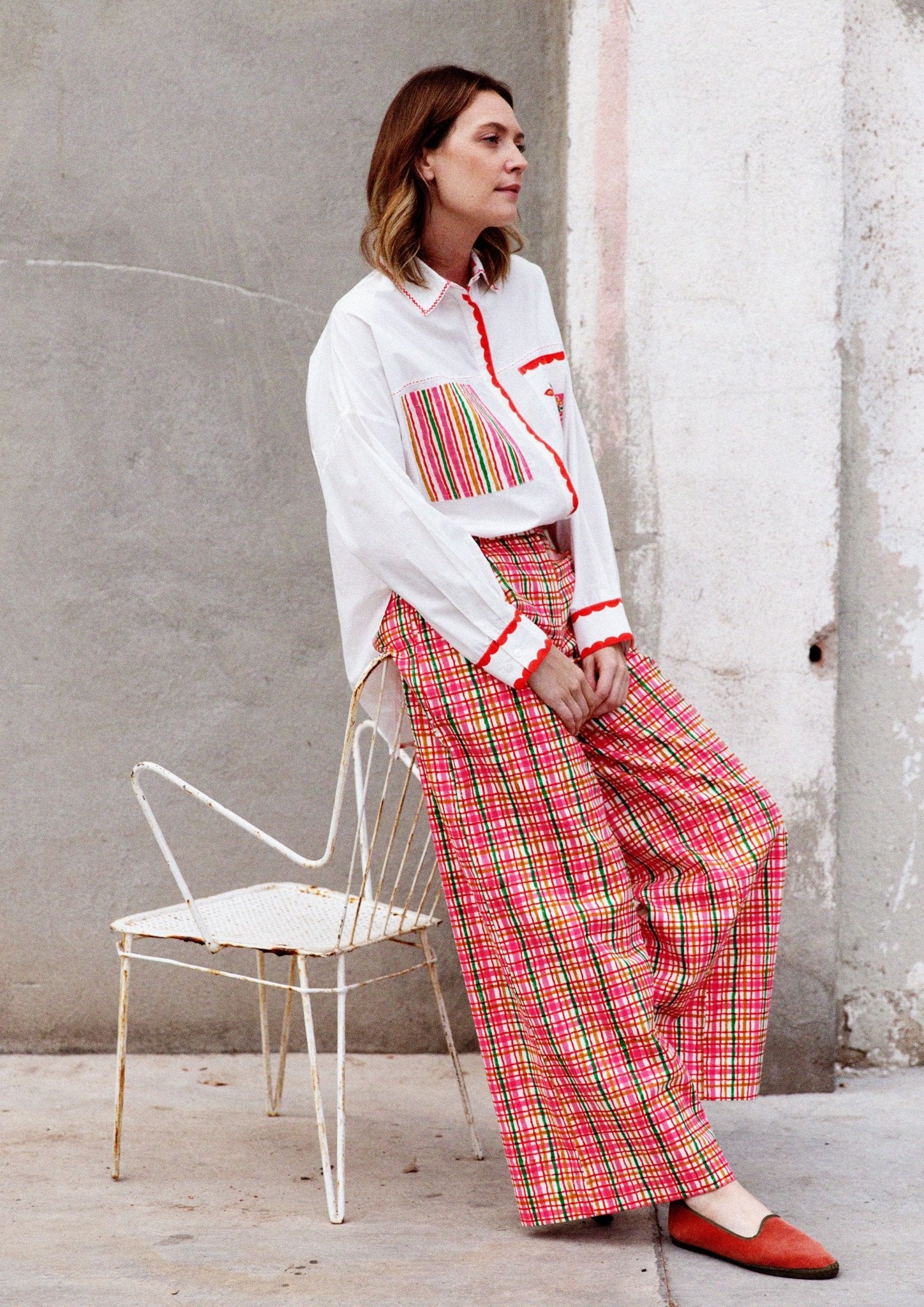 Amer Pants - Joy Checks - CiceroniPantsThe Raw India