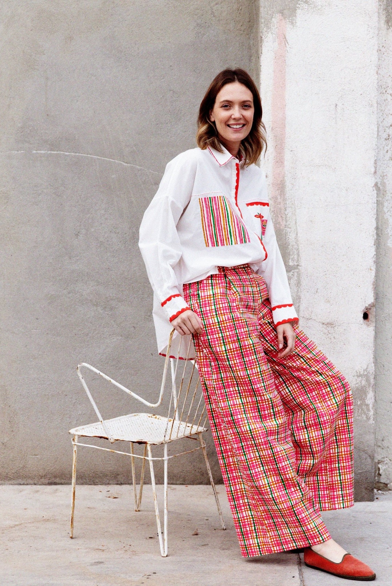 Amer Pants - Joy Checks - CiceroniPantsThe Raw India