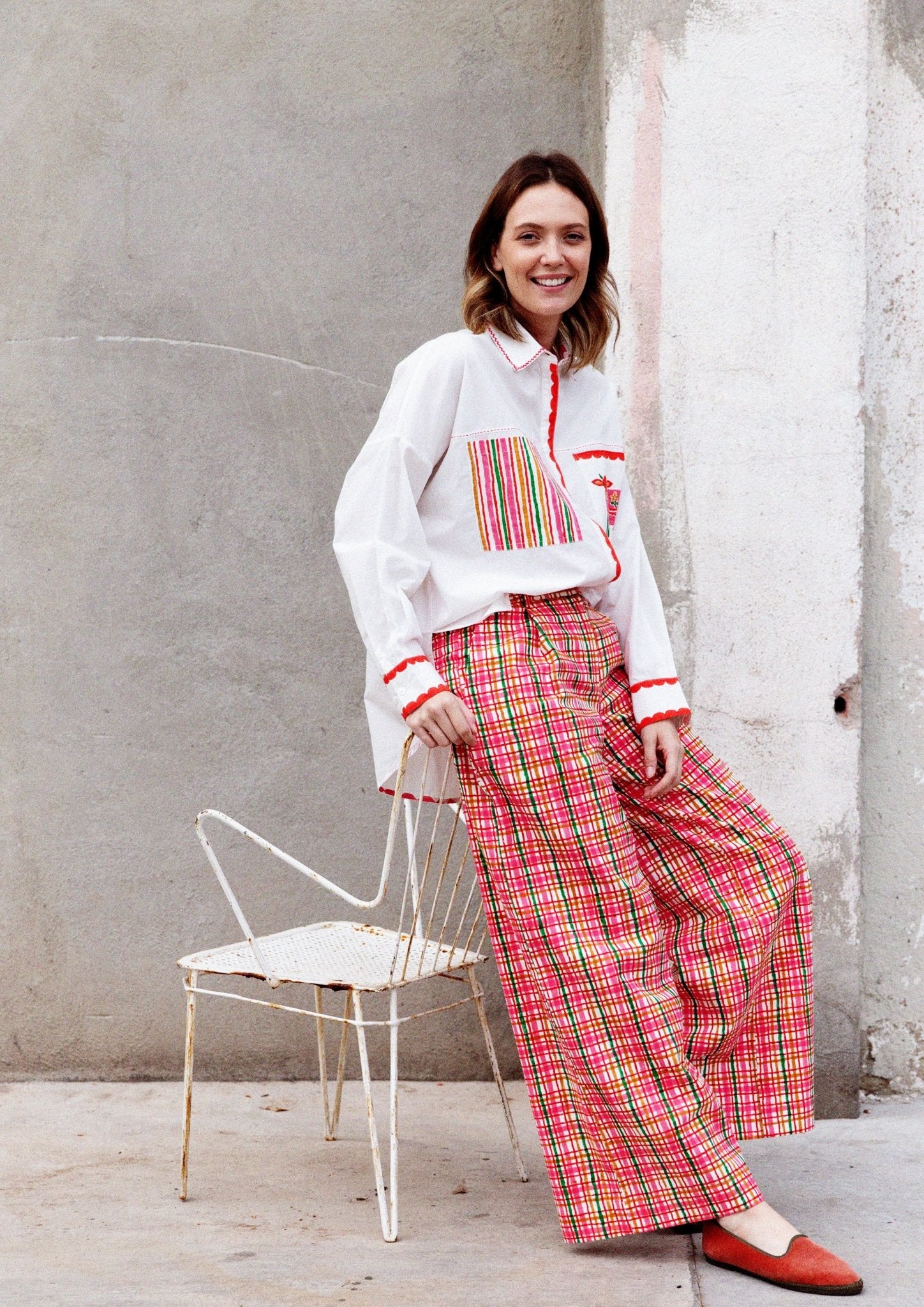 Amer Pants - Joy Checks - CiceroniPantsThe Raw India