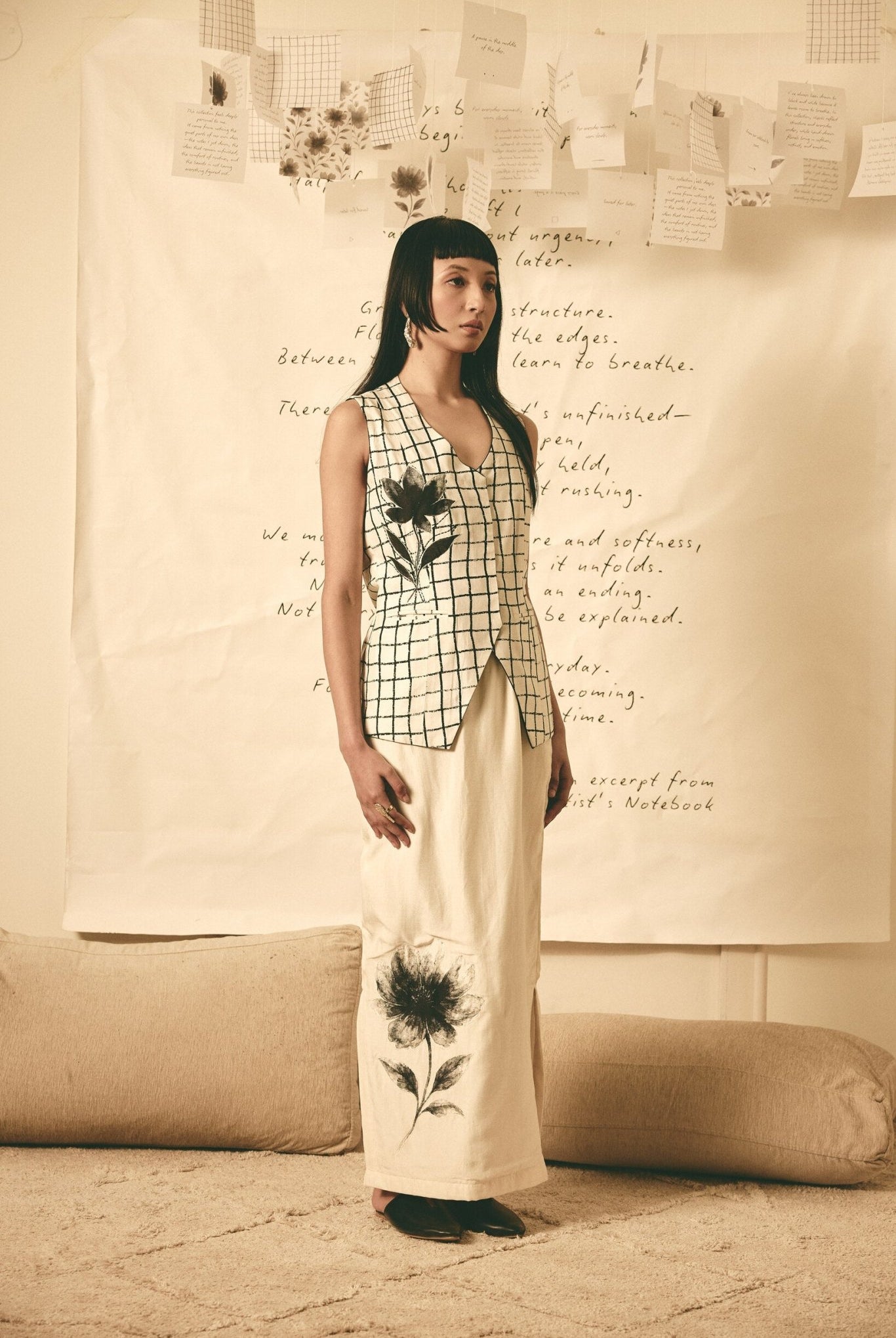 AN Bloom Pencil Skirt - CiceroniSkirtsATBW