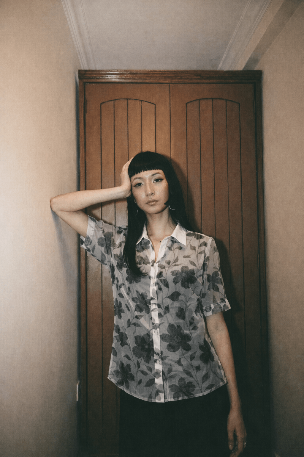 AN Floral Sheer Shirt - CiceroniWomen ShirtsATBW