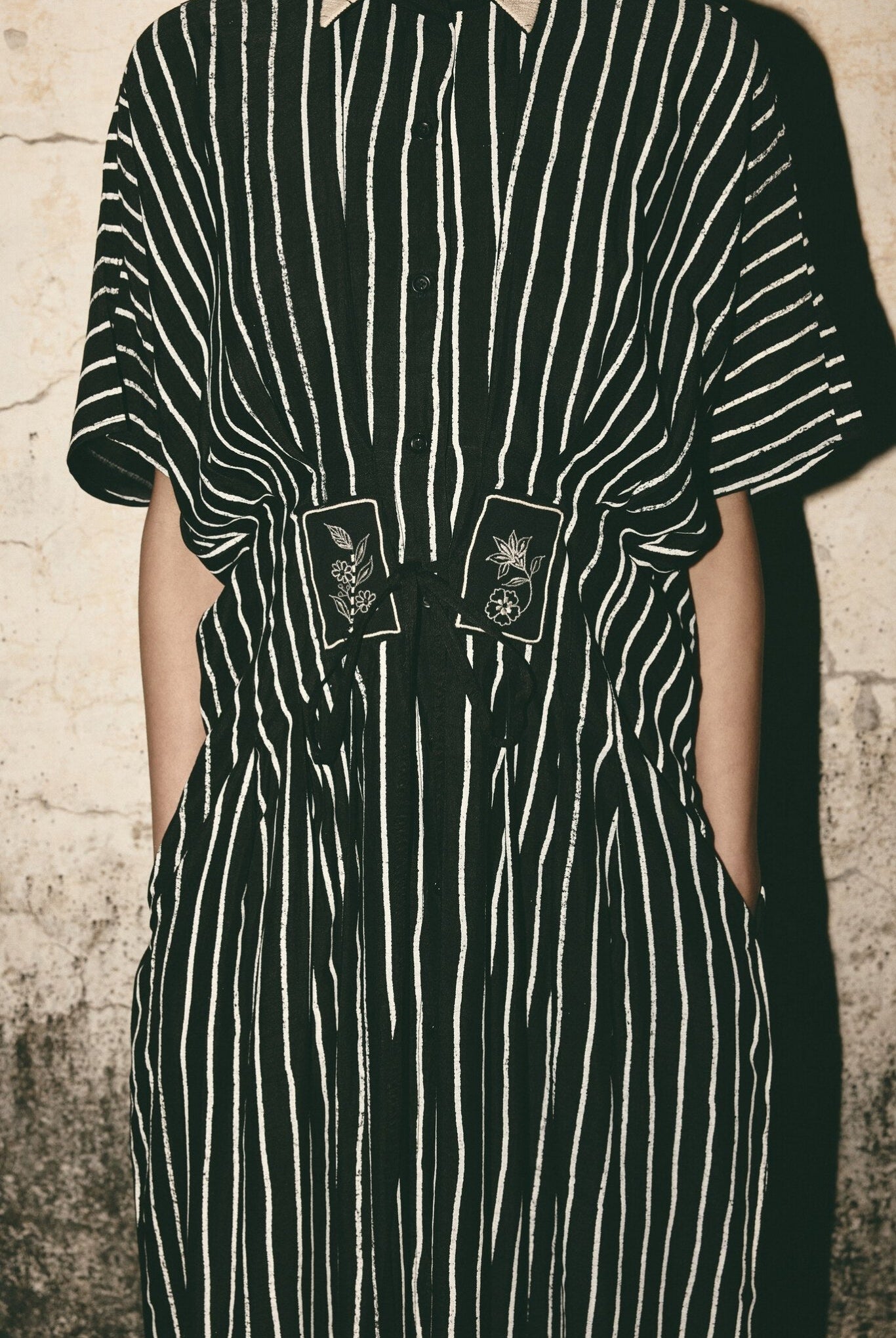 AN Stripe Midi Dress - CiceroniDressesATBW