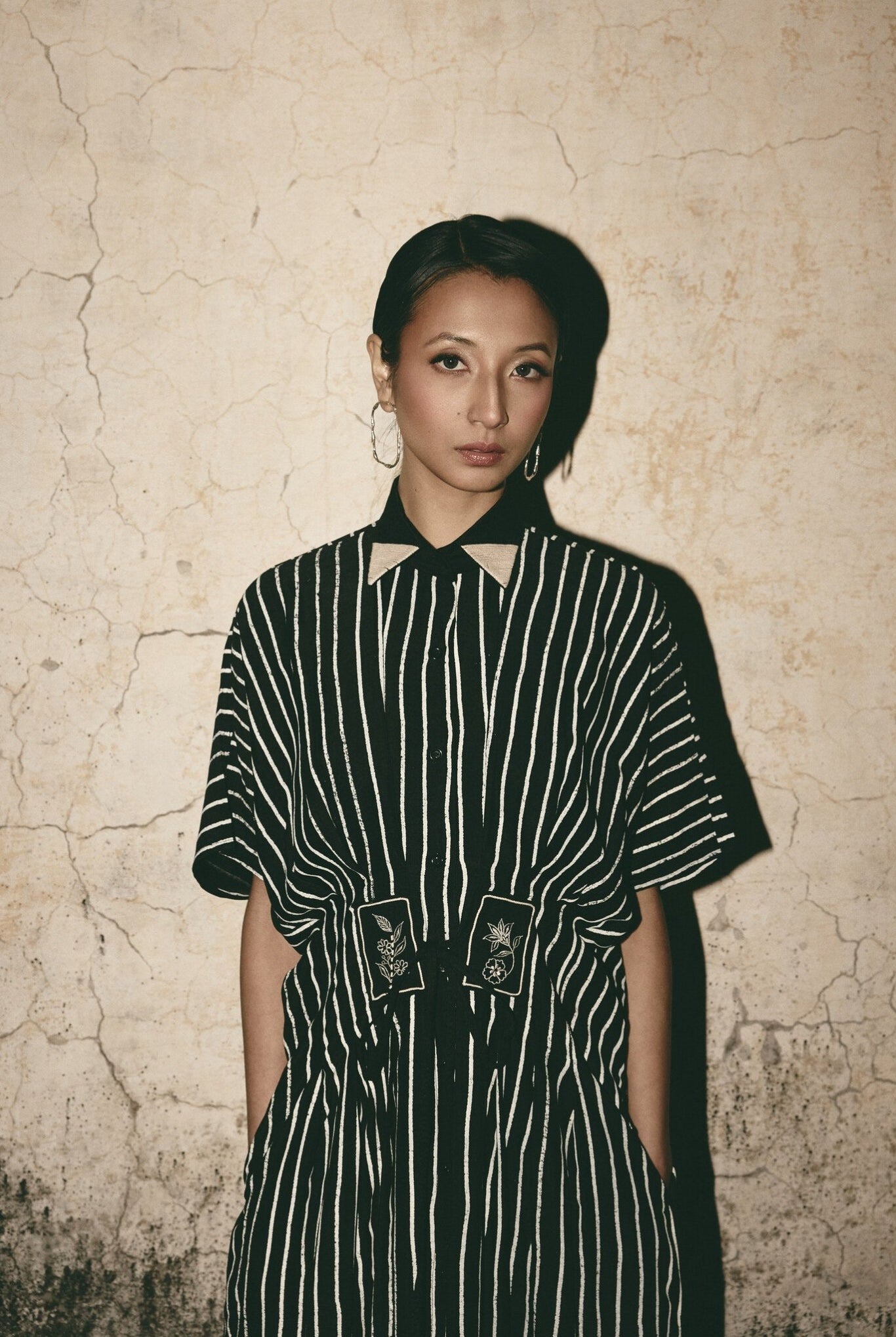 AN Stripe Midi Dress - CiceroniDressesATBW
