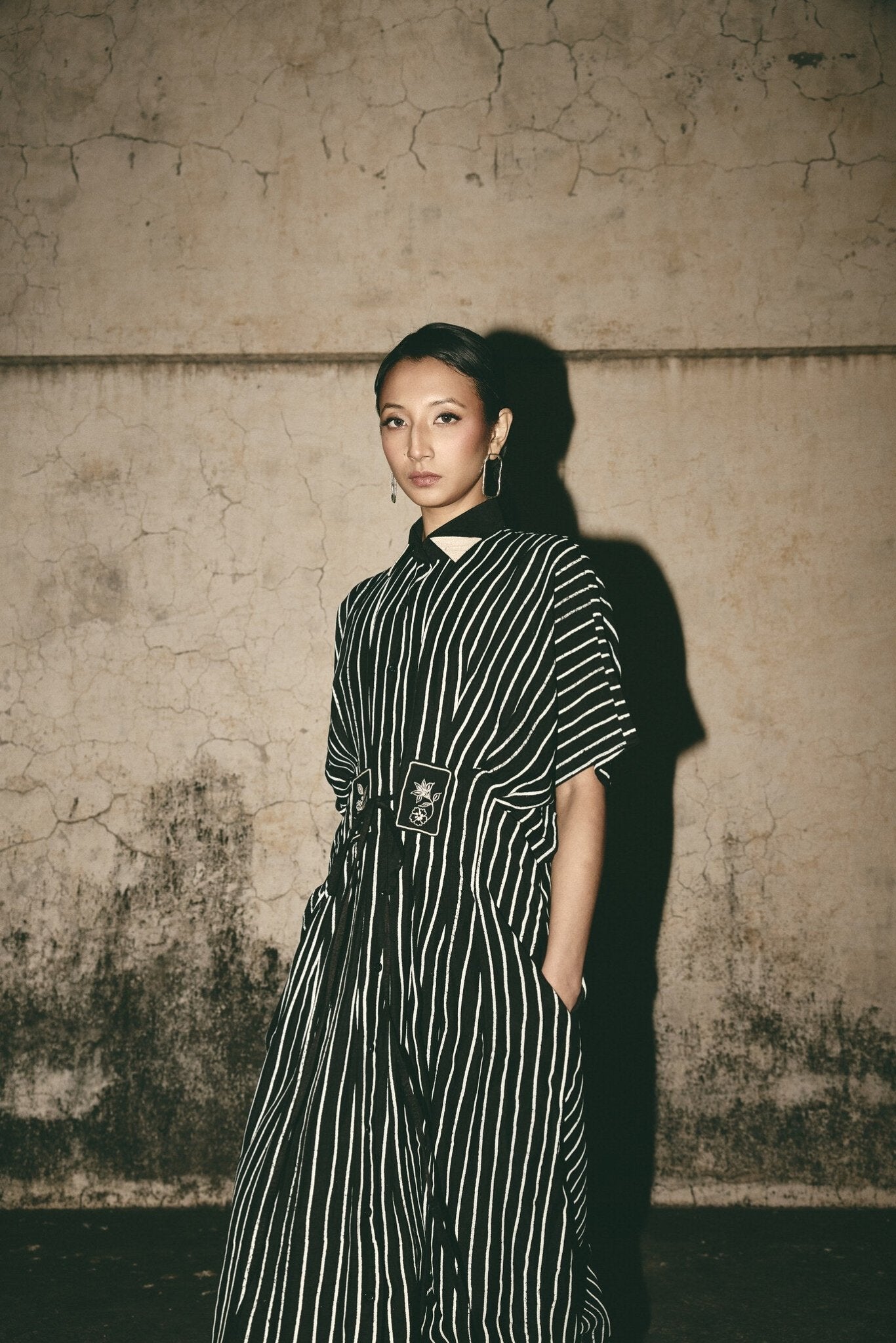AN Stripe Midi Dress - CiceroniDressesATBW