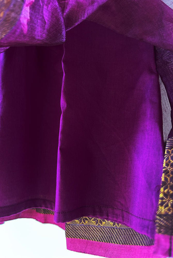 Anagha Purple Infant Pleated Festive Dress - CiceroniDressesLove The World Today