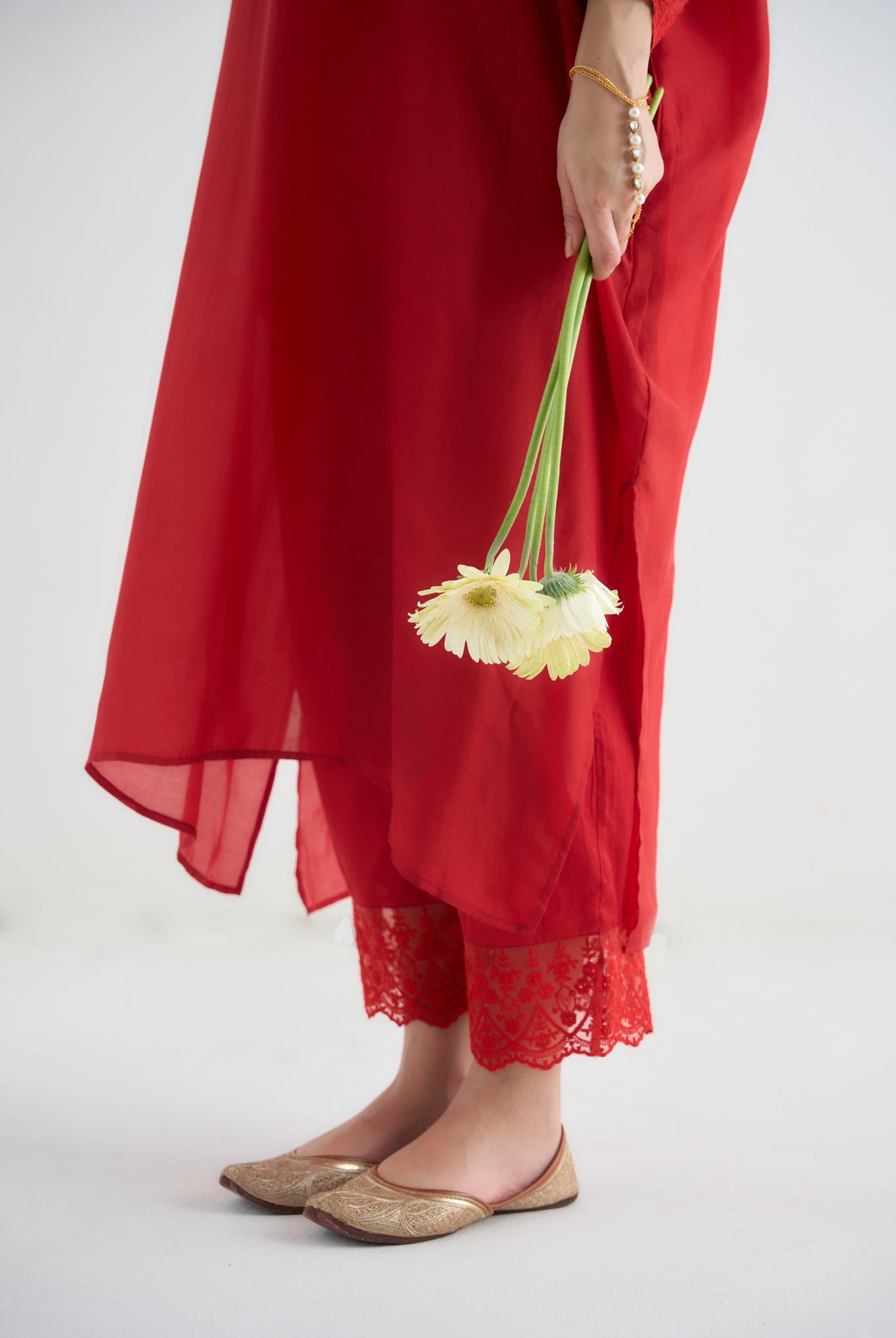 Angela Kaftan Kurta - Red - CiceroniKurta, Festive WearRAAS Life