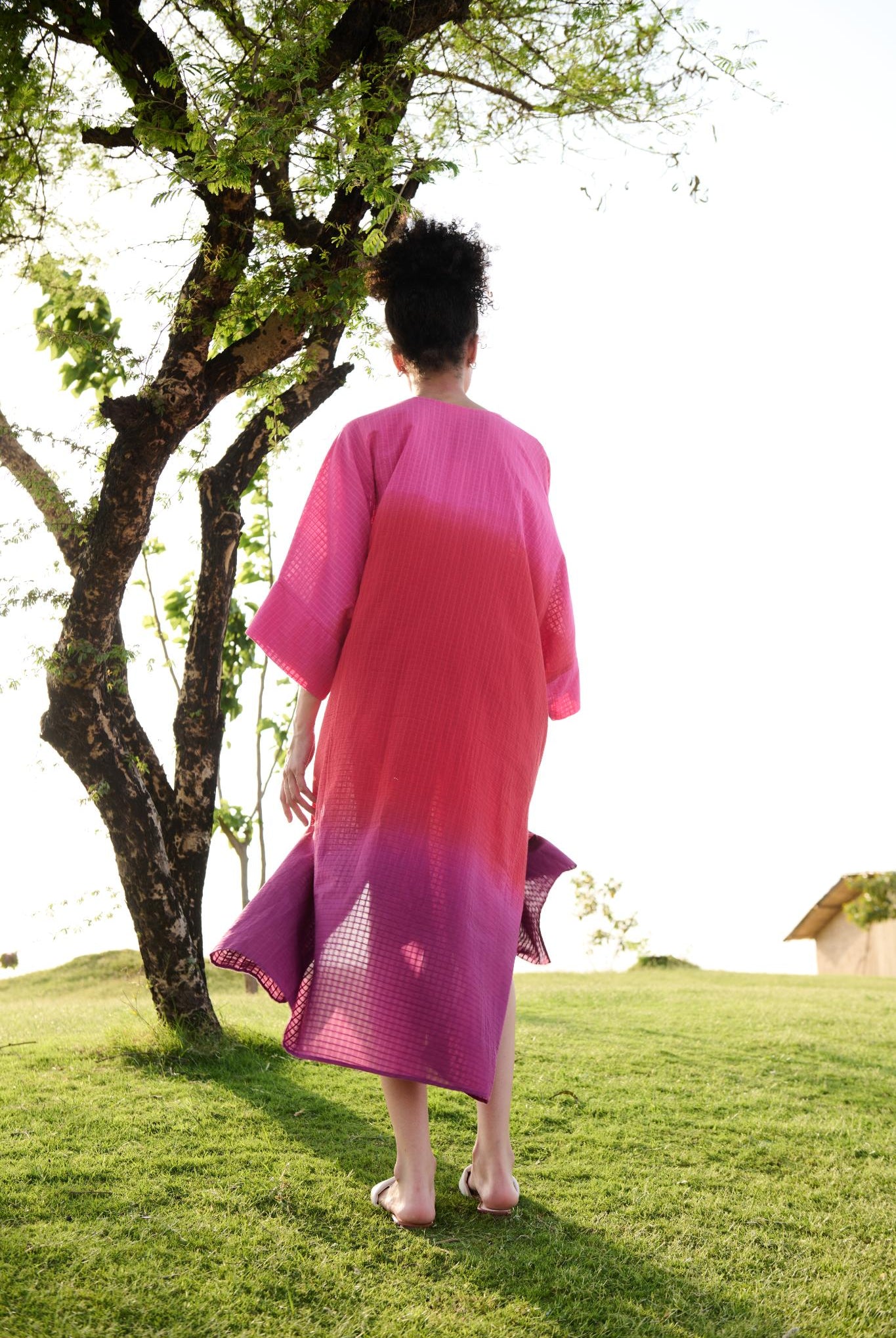 Angela Kaftan - Pink Red Purple Ombre - CiceroniKaftanRAAS Life