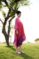 Angela Kaftan - Pink Red Purple Ombre - CiceroniKaftanRAAS Life