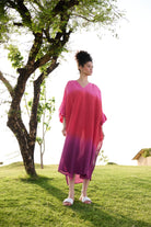 Angela Kaftan - Pink Red Purple Ombre - CiceroniKaftanRAAS Life