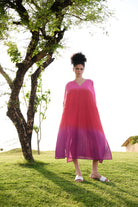 Angela Kaftan - Pink Red Purple Ombre - CiceroniKaftanRAAS Life