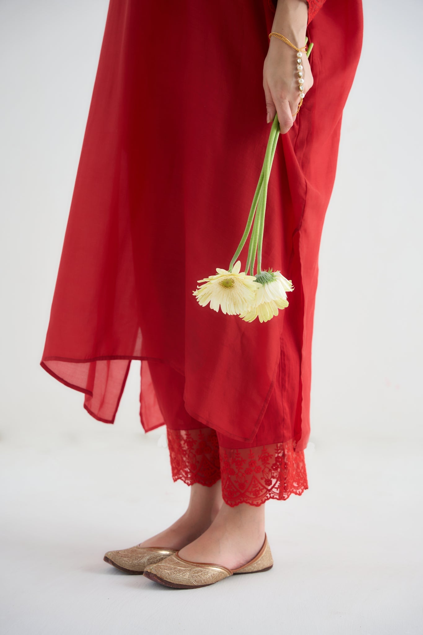 Angela Kaftan Set - Red - CiceroniKurta Set, Festive WearRAAS Life