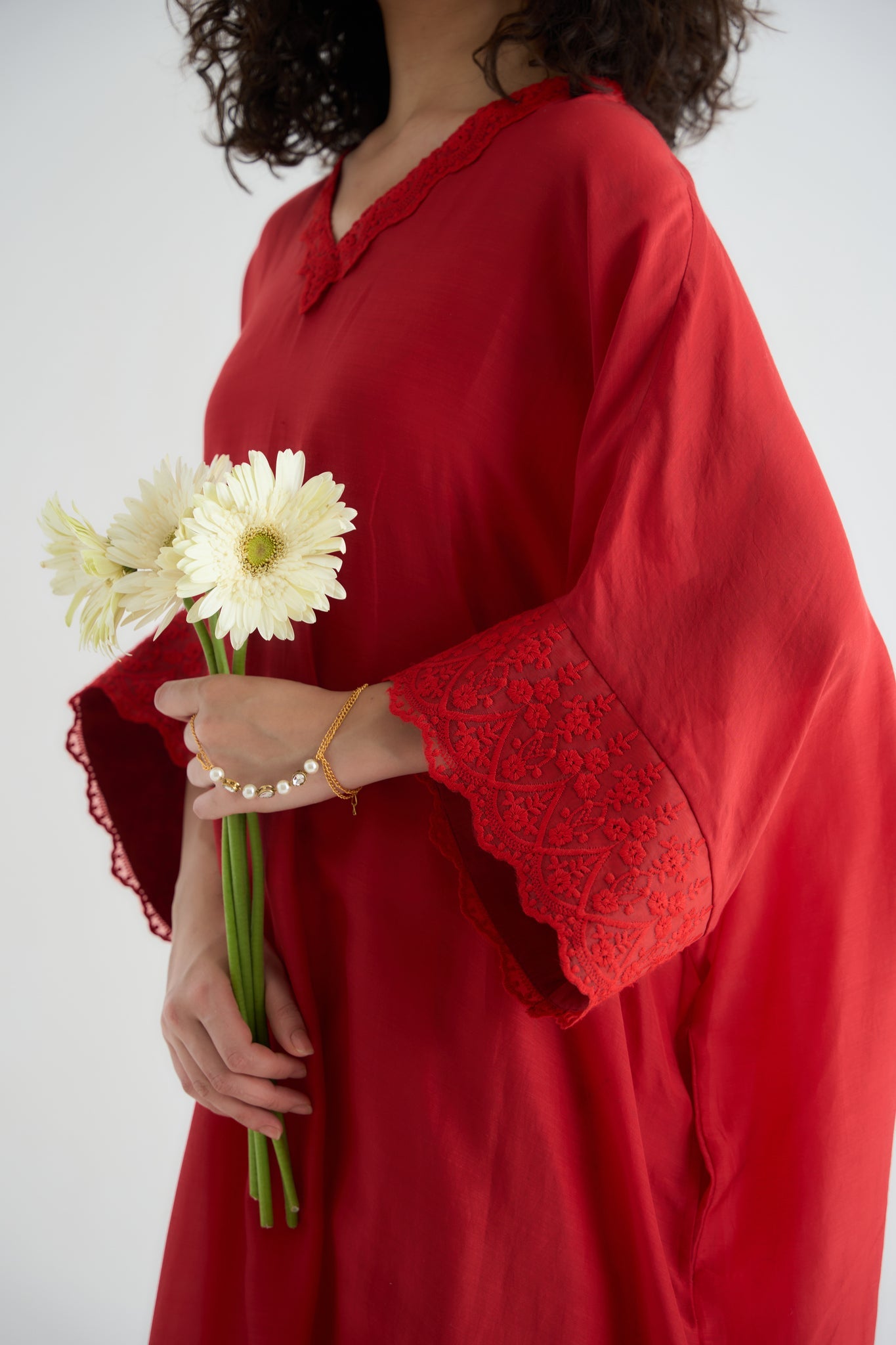 Angela Kaftan Set - Red - CiceroniKurta Set, Festive WearRAAS Life
