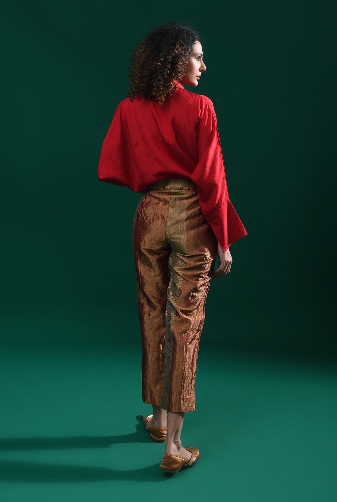 Angela Silk Shirt - CiceroniShirtsHiranya