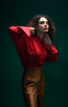 Angela Silk Shirt - CiceroniShirtsHiranya