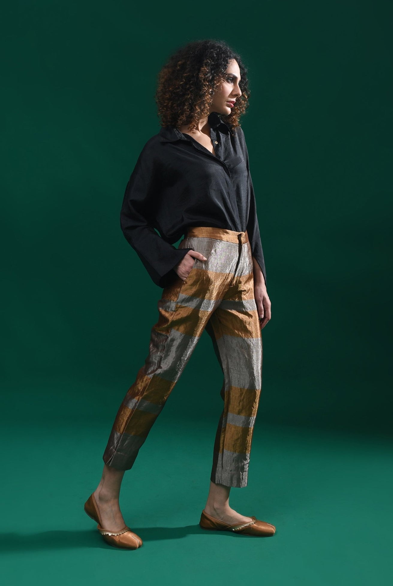 Angela Silk Shirt - CiceroniShirtsHiranya